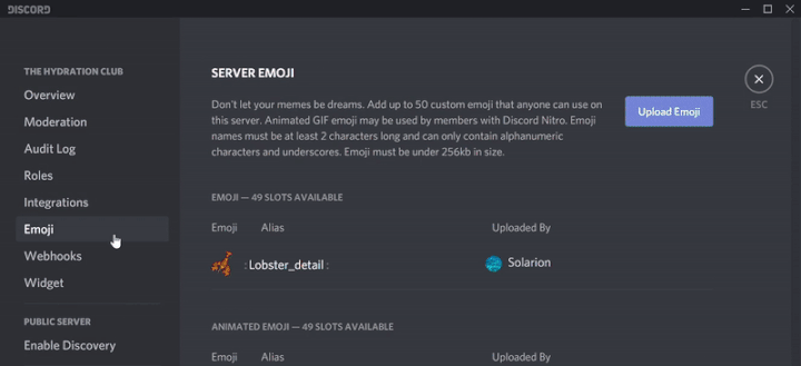 How to Upload Discord Emotes