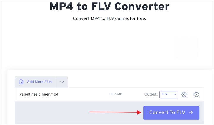 How to Convert MP4 to FLV Online