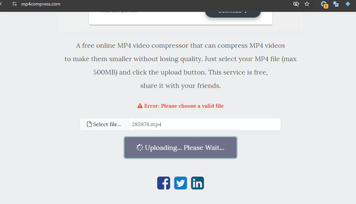 MP4Compress Video Compression Test