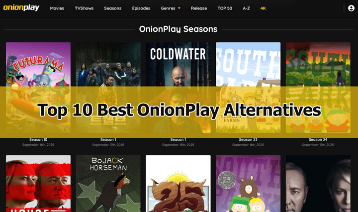 OnionPlay Alternatives