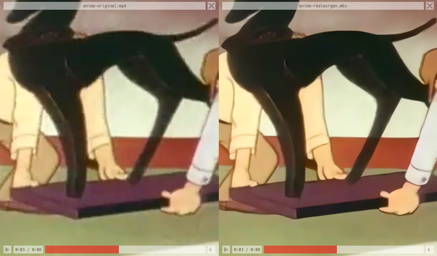 Open Source Video Upscaler REAL ESRGAN Test Result 3