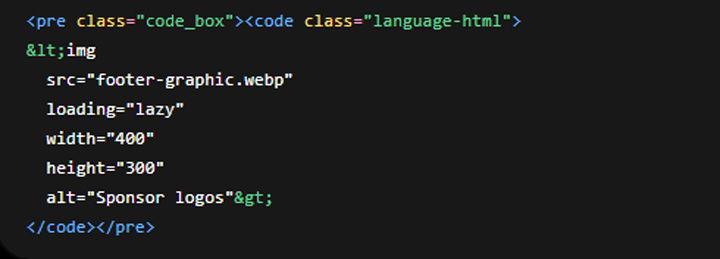 Optimize Image for Web - Use Lazy Loading Correctly