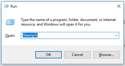 Delete TEMP Folder