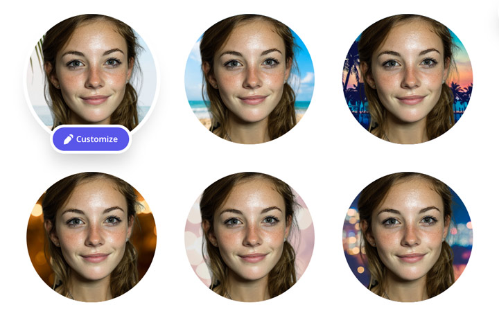 Profile Picture Maker Result