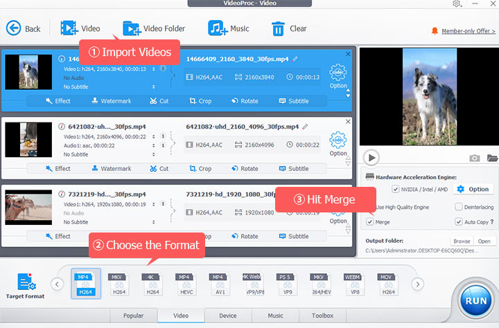 How to Combine Multiple Video Files into One