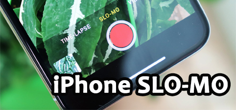 iPhone Record Slo-mo video