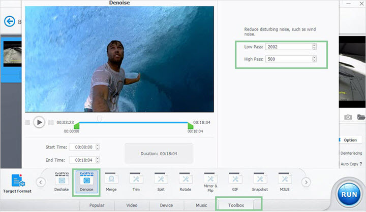 edit GoPro videos for iPhone