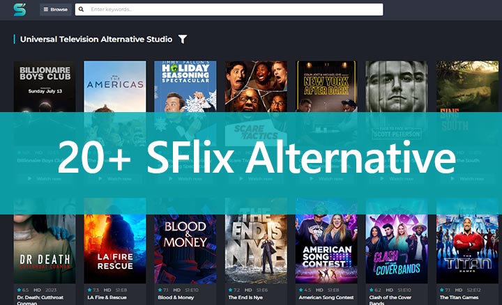 SFlix Alternatives