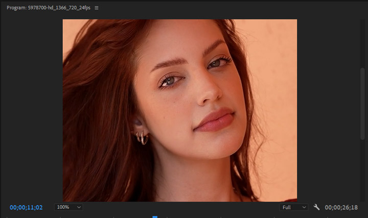 Video schärfen mit Premiere Test 1