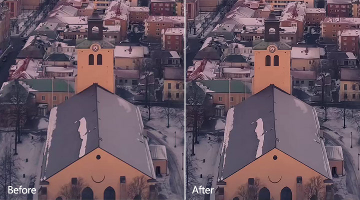 Videos online schärfen mit WinkAI Test 2