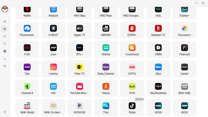 StreamFab Video Downloader Supported Sites