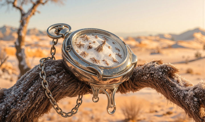 Upscaled Clock Image with Prompt