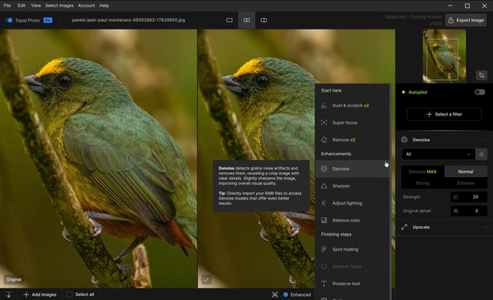 Topaz Photo Pro Features