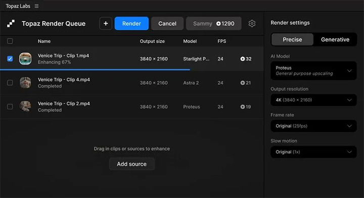 How to AI Upscale a Video in Premiere Pro with Topaz Premiere Panel