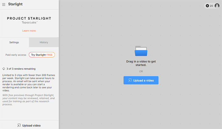 Project Starlight Web App