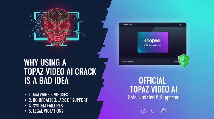 Topaz Video AI Crack Risk