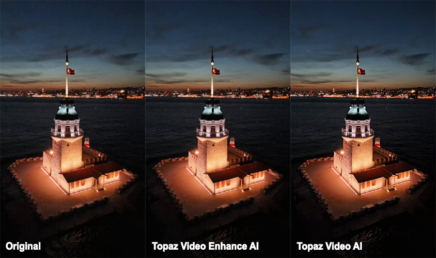 Topaz Video AI vs. Video Enhance AI Upscaling Quality