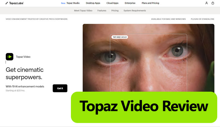 Topaz Video AI Review