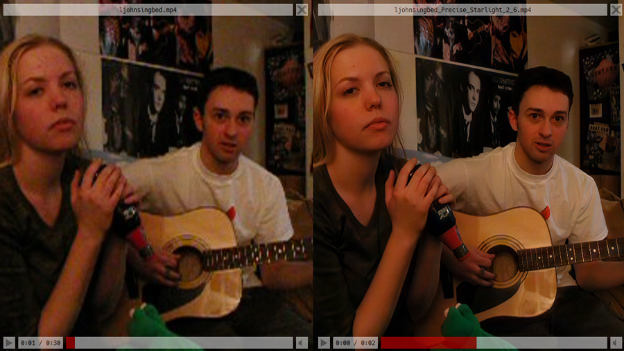 Topaz Video AI Noise Reduction Preview