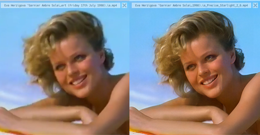 Topaz Video AI Noise Reduction Preview