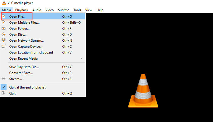 Import Video in VLC