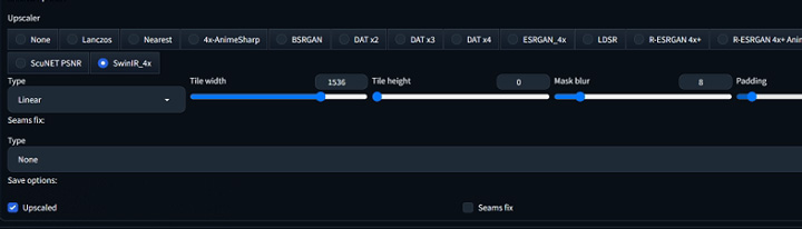 Troubleshoot Ultimate SD Upscale artifacts