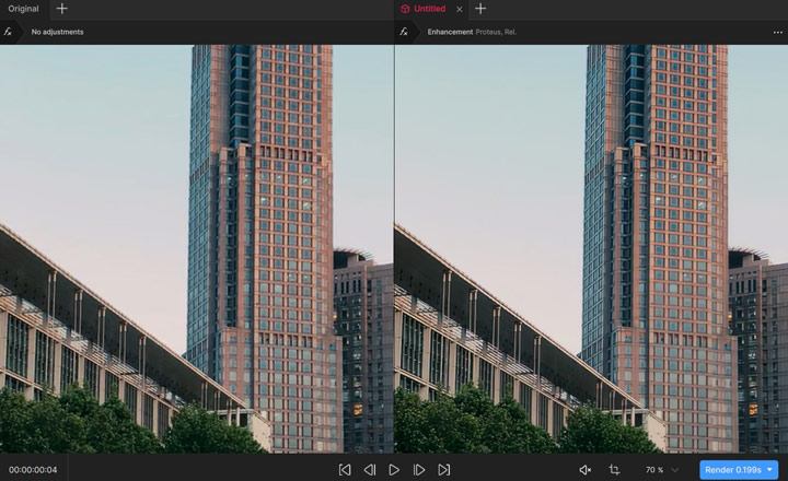 Topaz unblur video