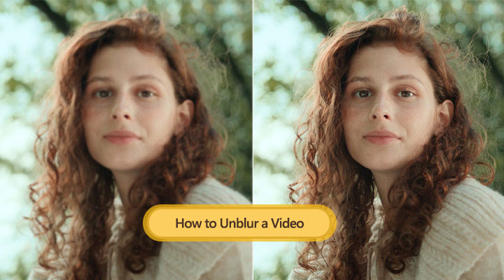 VideoProc Converter AI unblur a video