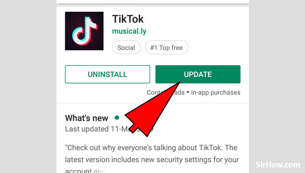 Fix TikTok No Network Connection Error - Check for Updates