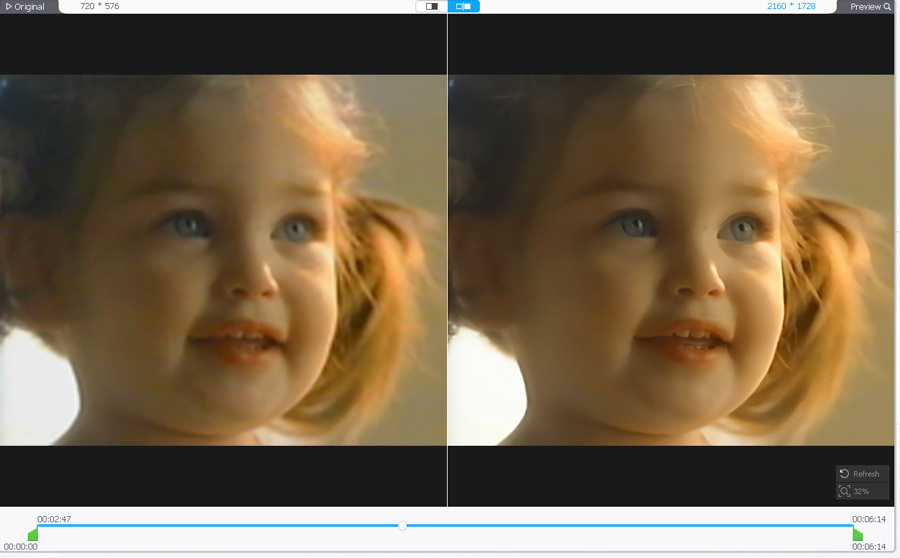 Deinterlace VHS Video with VideoProc Converter AI
