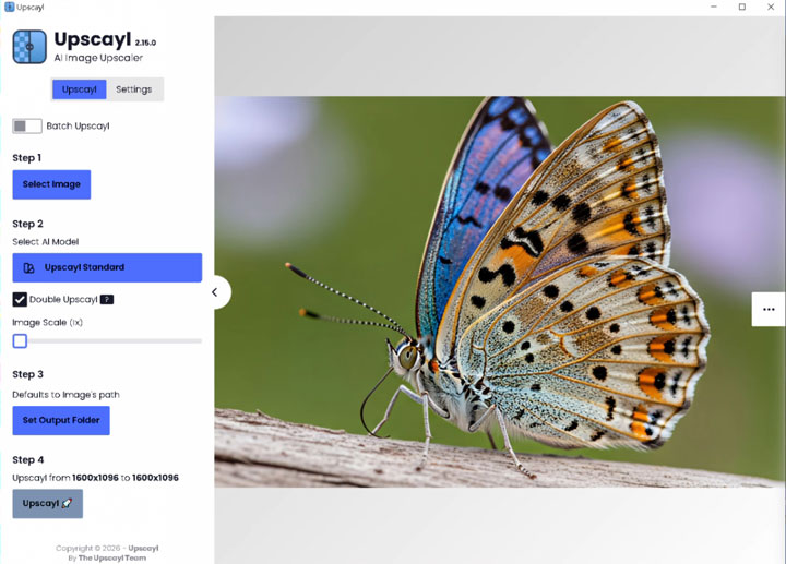 Upscayl Open Source Photo Enhancer
