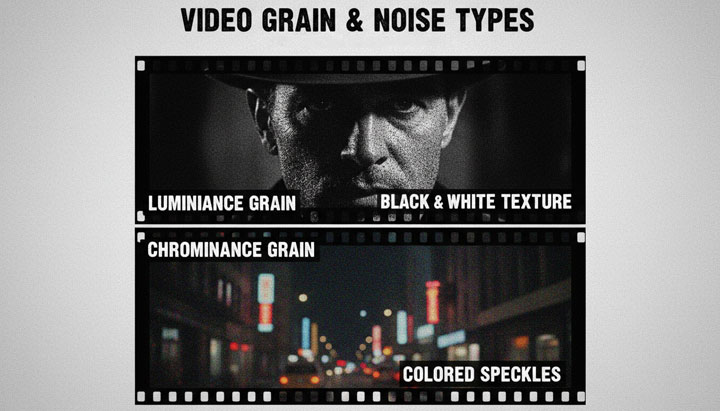Video grain types