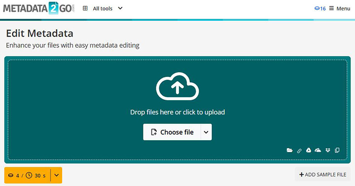Video Metadata Editor Online - Metadata2Go