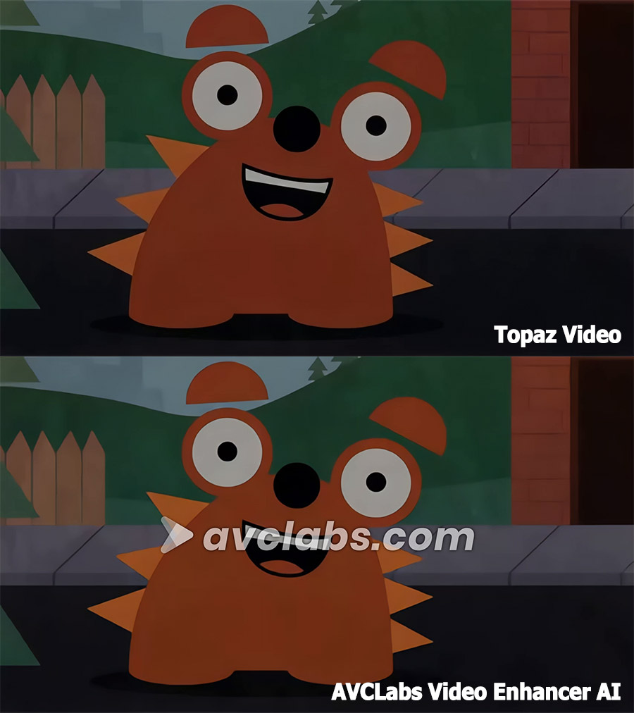 Video upscaling test 19 - AVCLabs vs Topaz