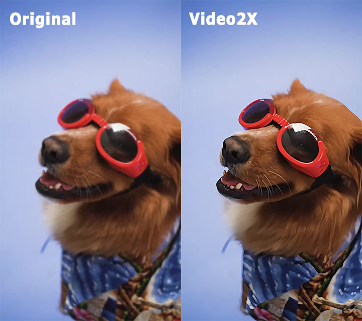 Realistic Upscaling Test - Original vs Video2X
