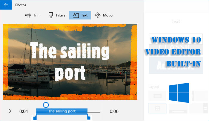 Full Review of Built  in Windows  10  Video  Editor  Tutorial