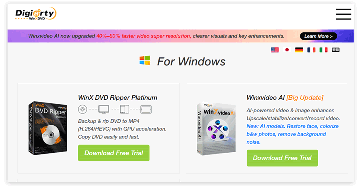 WinX DVD Ripper Safe