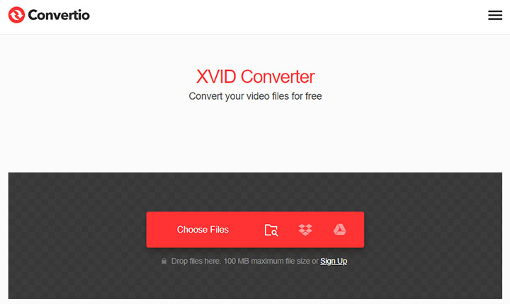 Xvid Converter - Convertio