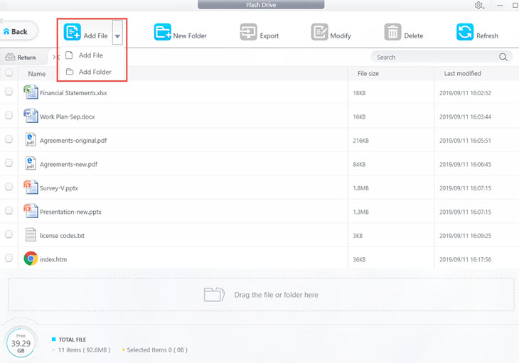 Flash Drive – Add Any Files to iPhone