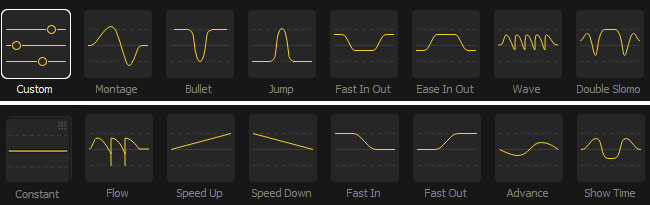 Speed Ramp with Presets