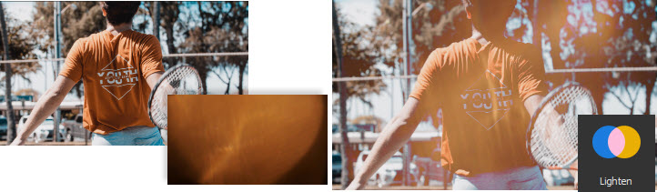 Lighten Blend Mode