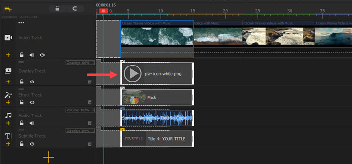Move multiple clips at a time