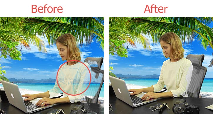 Effects Before VS After by Adjusting Tolerance and Smoothness