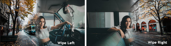 Wipe Left/Wipe Right Transition