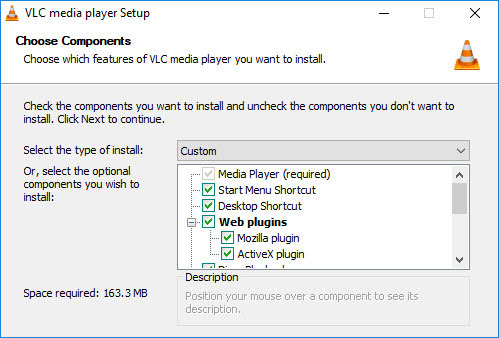 how to compress video files vlc