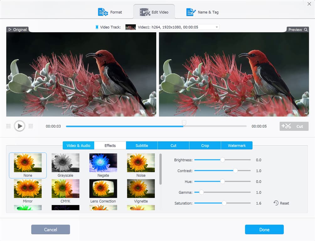 Enhance Video Quality – Adjust Colors