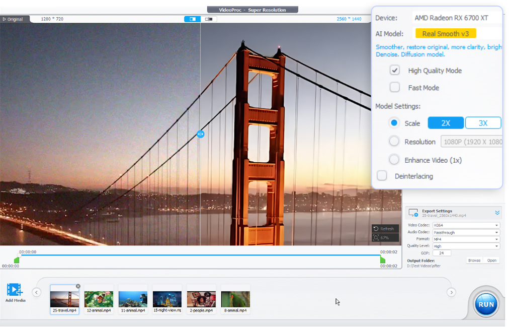 Denoise to Enhance Video Quality