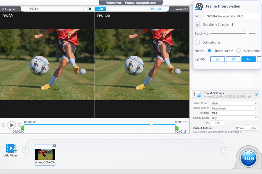 Increase Frame Rates to Enhance Video Quality