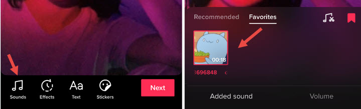 Use that original music made from more songs for TikTok video