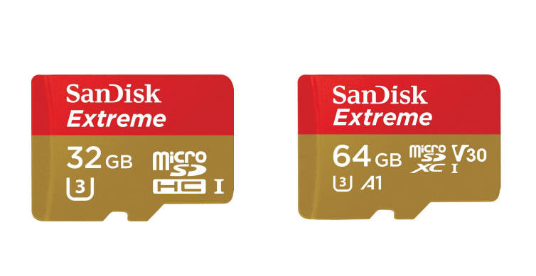 dji recommended sd cards